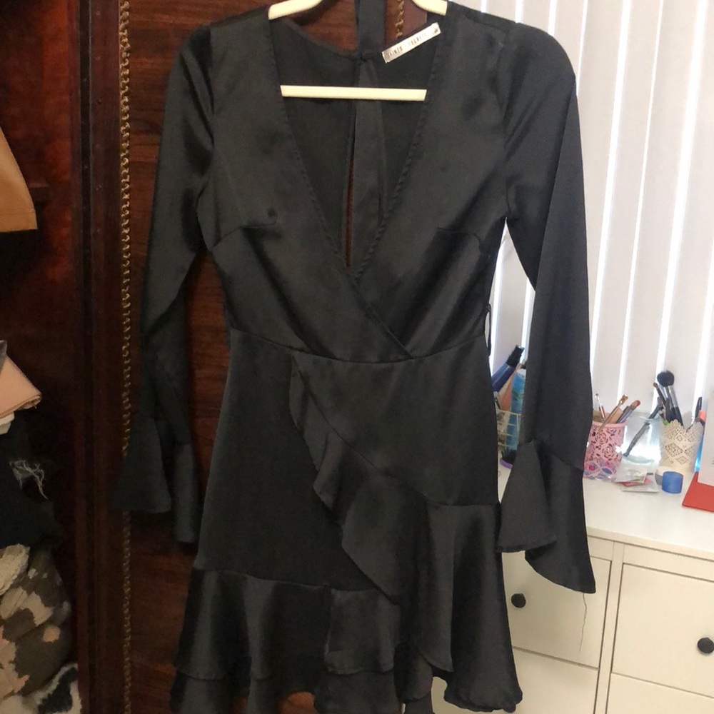 Saints and secrets satin dress